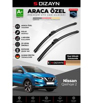 Nissan Qashqai 2 Ön Cam Silecek Seti 2013-2021 Premium Araca Özel 65-43 Cm A+ Kalite