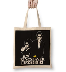 The Kingslayer Brothers Game of Thrones Bez Çanta Uzun Saplı