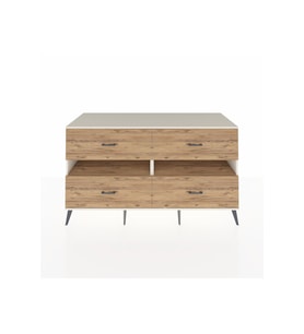 Kronos Konsol 2 Raflı 4 Çekmeceli  176x59x99 Aytaşı-Çam