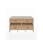 Kronos Konsol 2 Raflı 4 Çekmeceli  176x59x99 Aytaşı-Çam