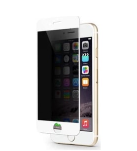 Iphone 8 Beyaz Privacy Kavisli Hayalet Gizlilik Filitreli Full Ekran Koruyucu