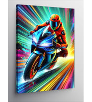 Kanvas Tablo Hızlı Yarış Motoru