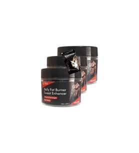 Belly Fatburner Yağları Eritmek Için Masaj Bakım Kremi 3X100 Ml+1 Adet Jel Ile