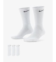 Nike Everyday Cushioned 3'lü Havlu Çorap Uzun Çorap Beyaz 3 Çift