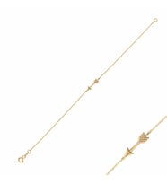 14k Altın Ok Arrow Bileklik