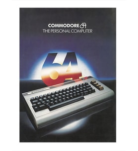 Commodore 64 Modern Mdf Tablo
