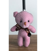 Sevimli Ayıcık Peluş Oyuncak Anahtarlık Uyku Arkadaşı Hediyelik 12 CM (Çok Renkli)