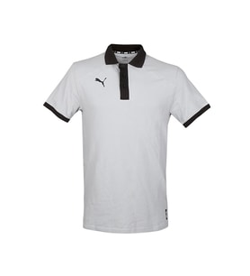 Puma Turkey Polo Türkiye Basketbol Polo Yaka Antrenman Tişörtü 60660403 Gri