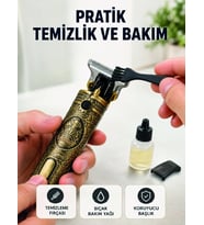 Erkek Bakım Tıraş Makinesi 1500 Mah Lityum Batarya 1 Mm 2 Mm 3 Mm Taraklı