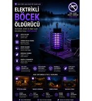 Gece Boyunca Koruma Sağlayan Elektronik Sivrisinek Çözümü