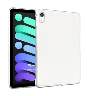 Microsonic Apple iPad Mini 6 2021 Kılıf (A2567-A2568-A2569) Transparent Soft Şeffaf (Renksiz)