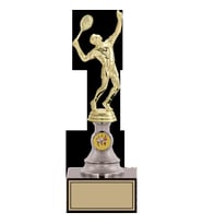 ODAK KUPA - Figürlü Kupalar - Tenis Erkek Figürlü Kupalar FG-010 C - 27 cm