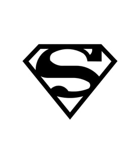 Superman Metal Duvar Tablosu