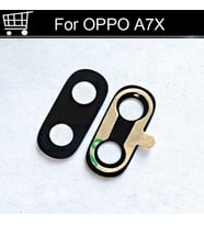 Oppo A7x Kamera Lens Camı+Yapışkan