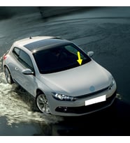 VW Scirocco 2009-2014 Ön Sol Sürücü Taraf Silecek Kolu 1K8955409 (Siyah)