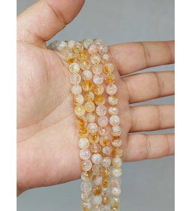 Sitrin Taşı Açık & Koyu Karışık Renk Faset Kesim Dizi 6mm (35-36cm) (52828)