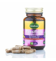 Mindivan Passiflora & Çarkıfelek Otu & Sarı Kantaron Otu Kapsül 60 Kapsül