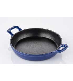 Silver SİL-1316 Sahanda 16 Lık Döküm Tava Mavi