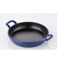 Silver SİL-1316 Sahanda 16 Lık Döküm Tava Mavi