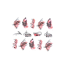 Mottolar Serisi-2 Nail Art Tırnak Sticker