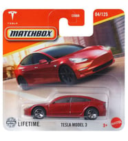 Matchbox -Tesla Model 3 - Kırmızı (1/64) 2025 Üretim