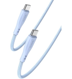 Lexroo 1.2M 60W Type-C to Type-C PD Hızlı Şarj Kablosu - Mavi