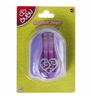BU-BU 3D ŞEKİLLİ DELGEÇ KALP KOD:BUBU-DE0019