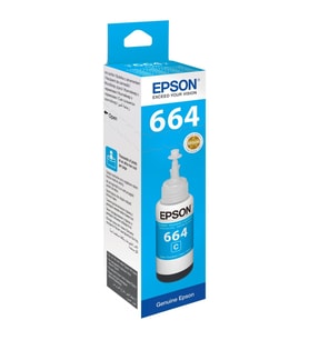 Epson 664 Serisi Ecotank Mavi Mürekkep T6642