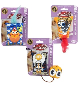 Catlife Hışırtılı Kedi Oyuncağı 9 cm