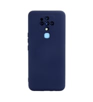 Tecno Camon 16 Kılıf Nano İçi Kadife Silikon - Lacivert