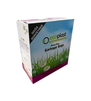 Ecoplast 240 Litre Siyah Hantal Konteyner Çöp Torbası - 120 x 150 Cm. - 700 Gr. - 10 Adetlik 10 Rulo