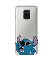 Redmi Note 9 Pro/Note 9S Uyumlu Stitch Desenli Şeffaf Telefon Kılıfı