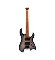 LUXARS S-G63-6 SBK HEADLESS ELEKTRO GİTAR SATIN BLACK + GIGBAG