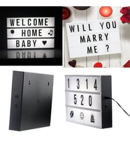 A4 Led Işıklı Yazı Panosu Lightbox
