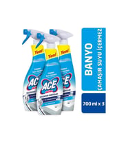 ACE Ultra Köpük Çamaşır Susuz Banyo 700ml x3