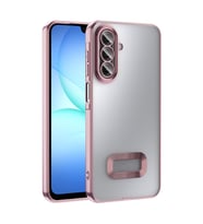 Samsung Galaxy A17 Uyumlu Kılıf Kamera Korumalı Logo Gösteren Zore Omega Kapak
