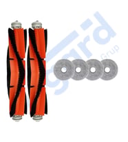 Dreame L10 S PRO, L10S PRO GEN 2, L10S PLUS Uyumlu 2 Ana Fırça 4 Mop PKT-iasgf0000291