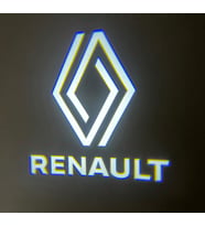 Yeni Renault Araçlar İçin Mesafe Sensörlü  Fotoselli Pilli Yapıştırmalı Kapı Altı Led Logo