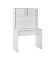 Adore Mobilya White Raflı Çalışma Masası-Mat Beyaz 90x148x52 cm (GxYxD)