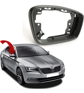 Skoda Superb Sağ Ayna Çerçevesi 2015-2020 3V0857532