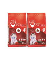 VANCAT NATURAL CAT LITTER 10 KG 2 Adet