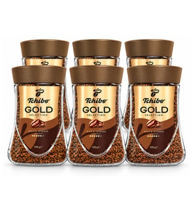 Tchibo Gold Selection Çözünebilir Kahve 100 g x 6 Adet