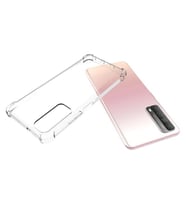 Huawei P Smart 2021 Kılıf Şeffaf Nitro Anti Shock Kapak (Renksiz)