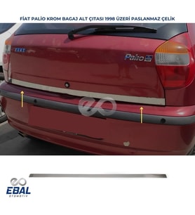 Fiat Palio Krom Alt Bagaj Çıtası 1998 Ve Üzeri Paslanmaz Çelik