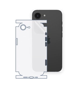SChitec Apple iPhone 16e Uyumlu Fullbody Arka Kaplama Hidrojel Koruyucu Film