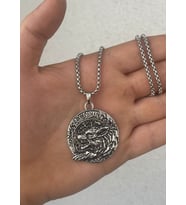 İskandinav Viking Mitoloji Kurt Figürlü Kolye
