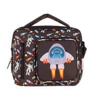 Kaukko Kids 3D Roket Desenli Üç Bölmeli Beslenme Çantası L7264