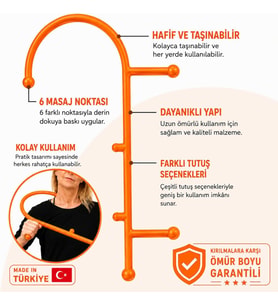 Masaj Kancası – Boyun, Sırt ve Kas Ağrıları için Profesyonel Miyofasiyal Masaj