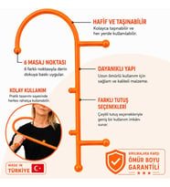 Masaj Kancası – Boyun, Sırt ve Kas Ağrıları için Profesyonel Miyofasiyal Masaj