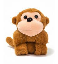 Kızılkaya Bileğe Takılan Peluş Maymun 16 cm 2505034 (Çok Renkli)